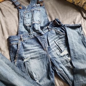 Stretch, hip, overalls